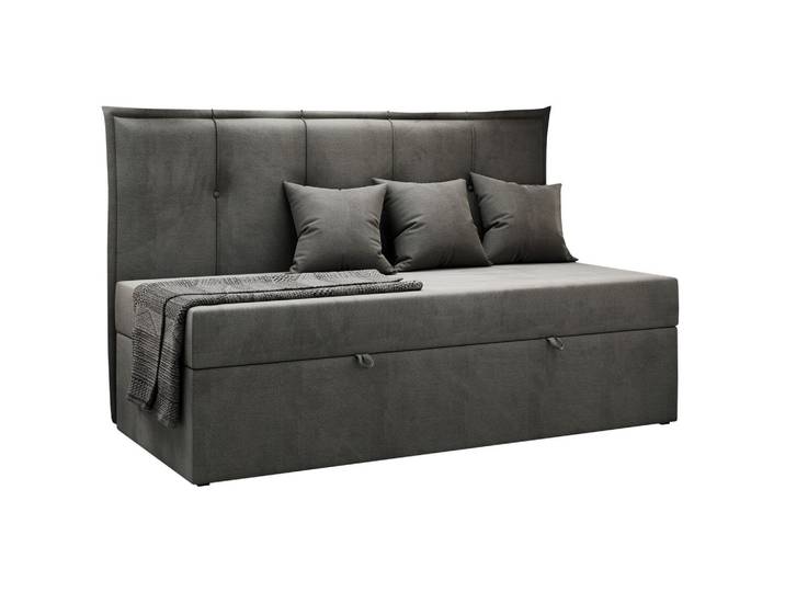 BOXBETT BANCO 90/200 Dunkelgrau Velvet hydrophob - H3