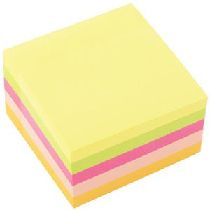 D.RECT Haftnotizen Super Sticky Notes, 9261, neon, 75 x 75mm, selbstklebend, 450 Blatt