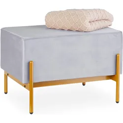 Relaxdays, Sitzbank, Sitzbank (60 cm)