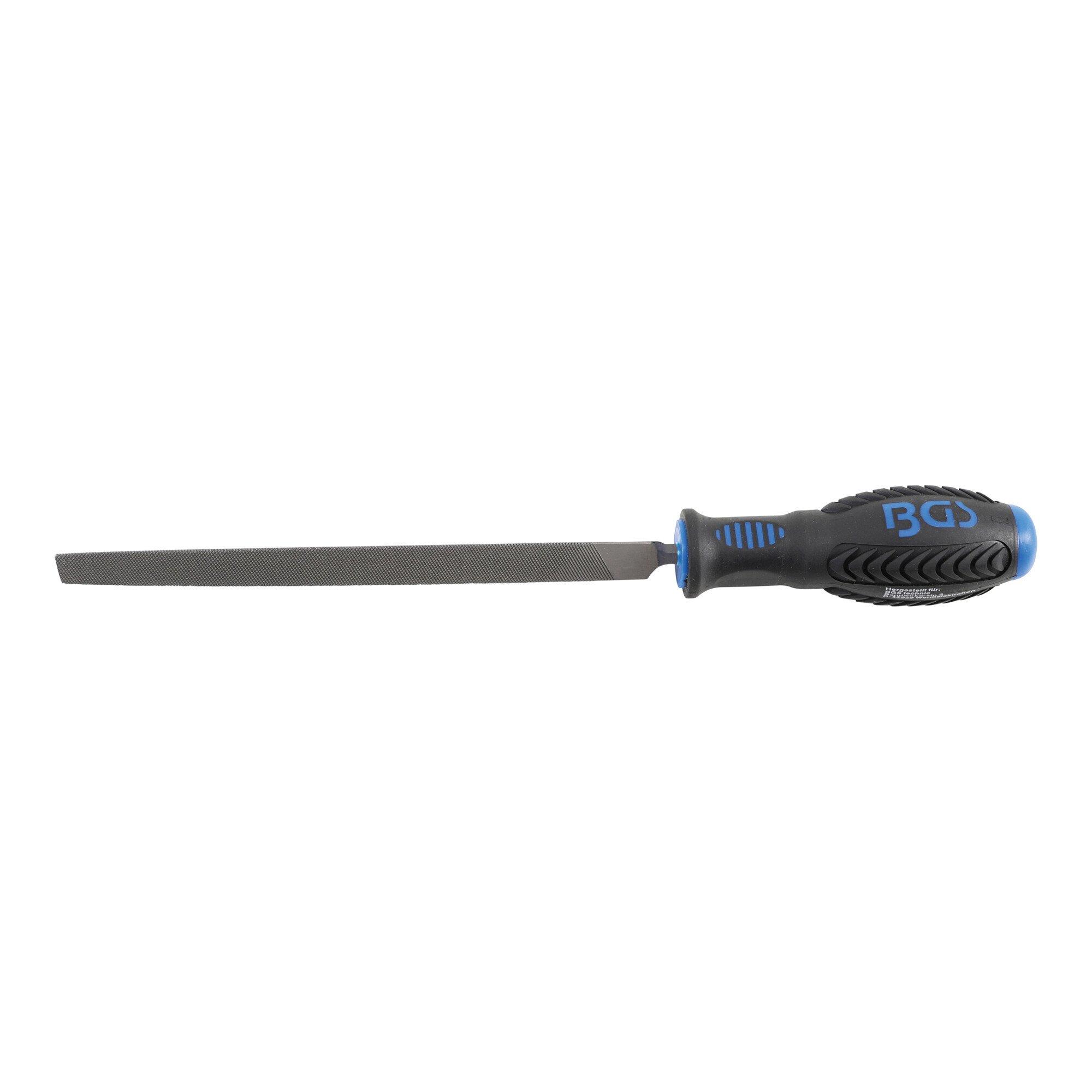 BGS Werkstattfeile 6562, dreikant, Hieb 1, 200 mm ; BGS technic)