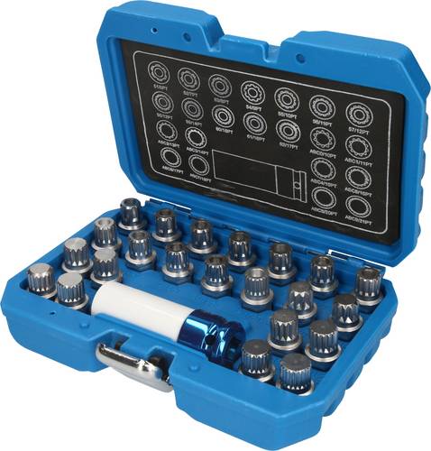 Brilliant Tools Felgenschloss-Sortiment für VW, 23-tlg BT691260