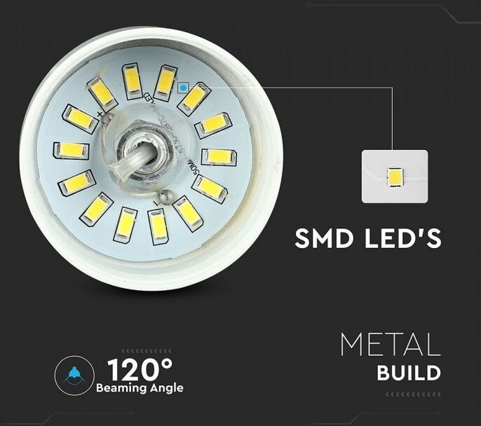 V-Tac Vt-7666 Lampadario Pendente Led Smd 7w Rotondo Con Diffusore Acrilico Bianco Caldo 3000k Colore Oro Ø340mm – Sku 3938