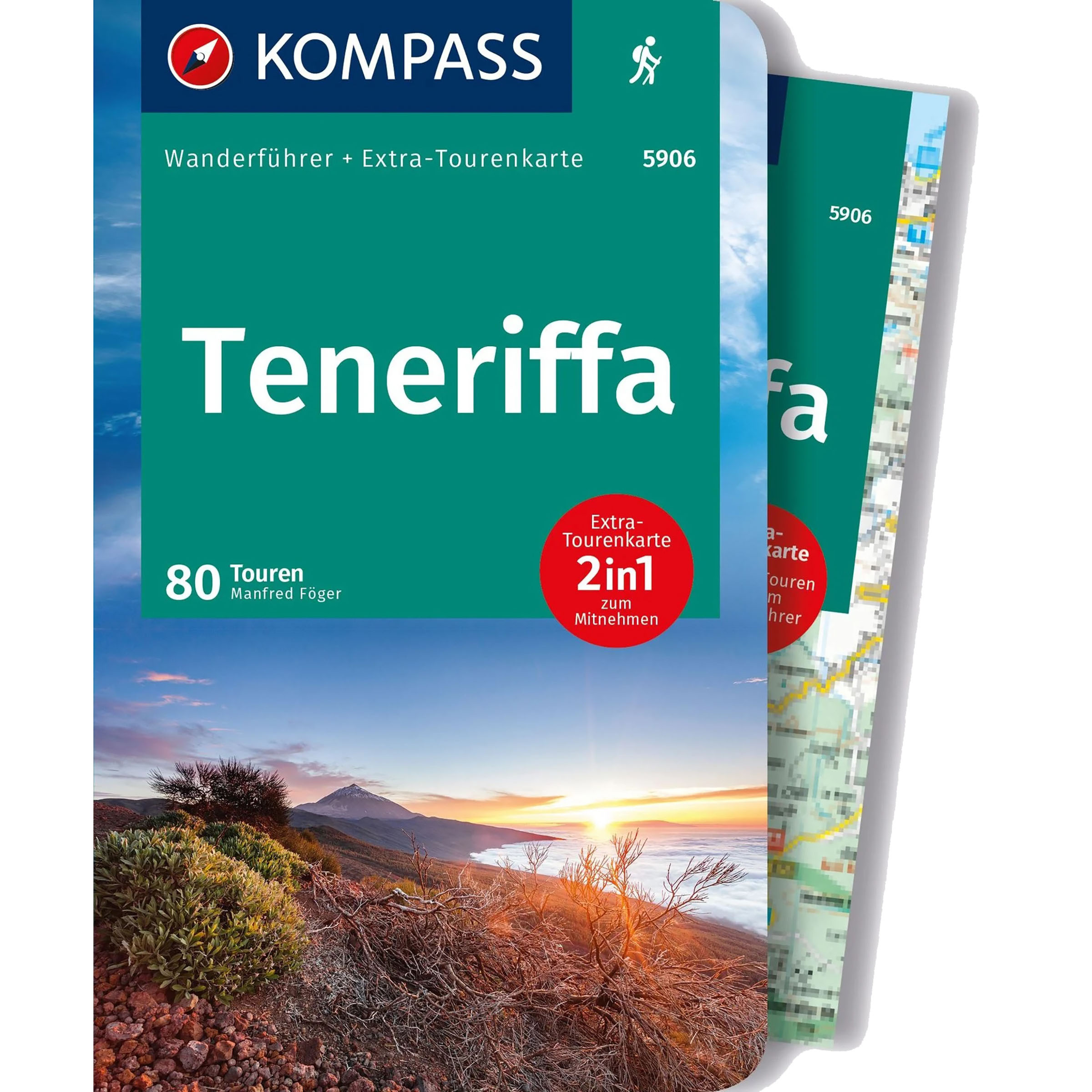 Kompass Verlag Teneriffa 5906 Wanderführer Wanderführer