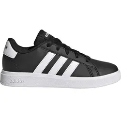 ADIDAS Kinder Halbschuhe Grand Court Lifestyle Tennis Lace-Up, Größe 36 in Schwarz Schwarz