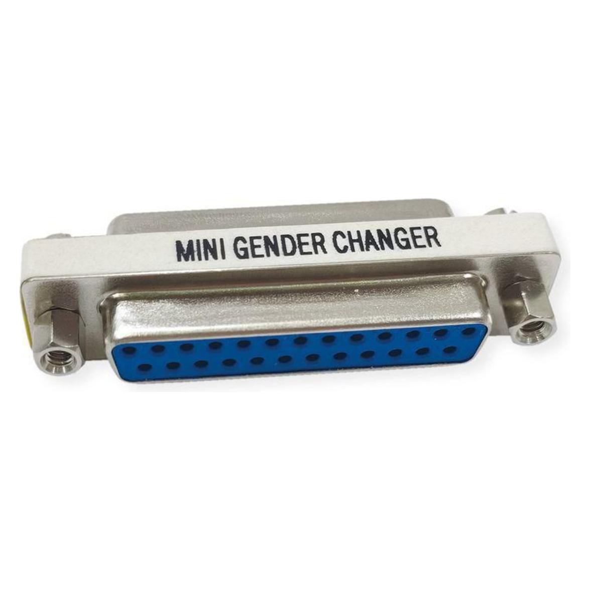 Value Mini Gender Changer, DB25 BU/BU (12.99.2010)