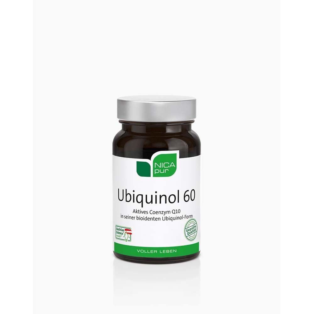 Nicapur Ubiquinol 60 Kapseln 30 St