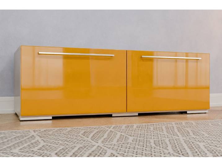 TV-Möbel nach Maß - RAL 1004 Goldgelb - 43x130x52cm - Individuell konfigurieren