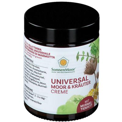 Universal Moor- u.Kräutercreme m.Murmeltierfett 140 g Creme