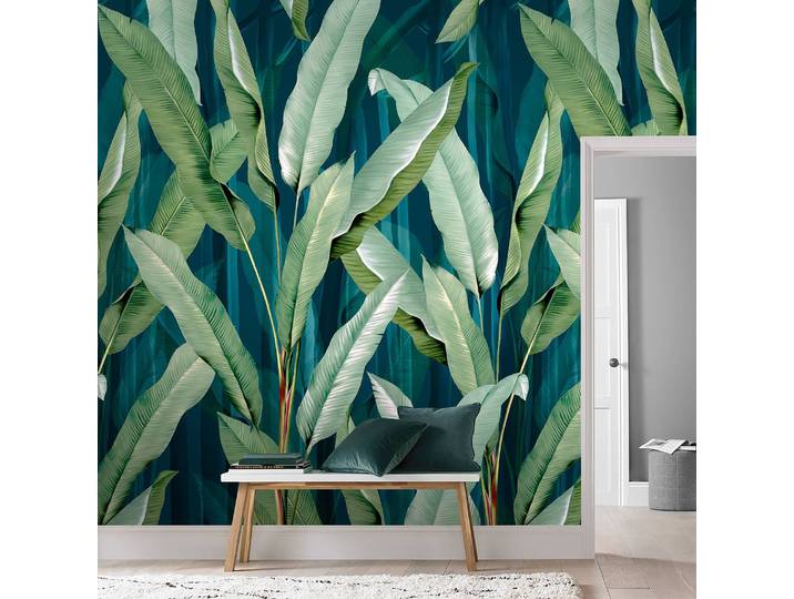 Papier peint Green Leaves 200 x 280cm