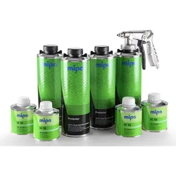 MIPA Protector - Set schwarz ( 4L inkl. Härter + Unterboden-Spritzpistole )
