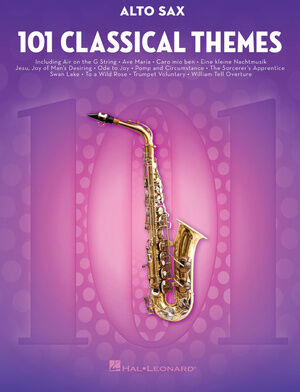 Hal Leonard 101 Classical Themes Alto Sax