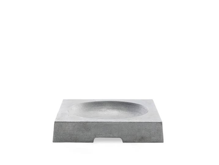 Byarums bruk Bain d oiseaux Kvadrat Aluminium moulé au sable'