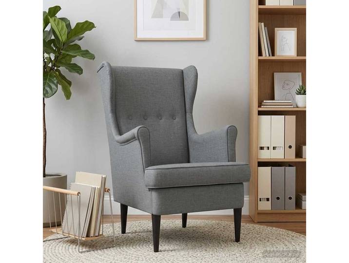 vidaXL Sessel vidaXL Sessel Dunkelgrau Stoff