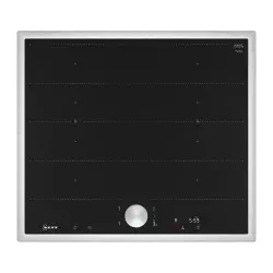 T66STY4L0 Induktionskochfeld 60cm TwistPad HomeConnect Bratsensor Edelstahlrahmen