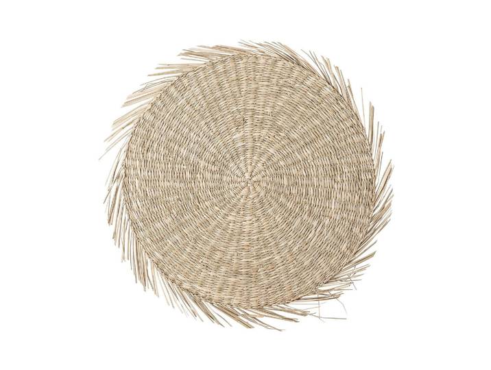 Napperon en jonc de mer beige, rond, uni - Bloomingville, Rieucaz