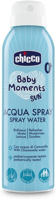 Chicco Baby Moments Acqua Spray spray rafraîchissant pour enfant 0m+ 150 ml