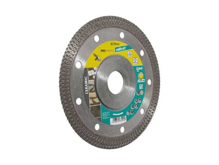 Wolfcraft Diamant-Trennscheibe Pro Ceramic ⌀ 13 cm