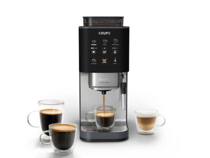 KRUPS Coffee Crush Edition, Espresso-Kaffeevollautomat, nur 15 cm Breite