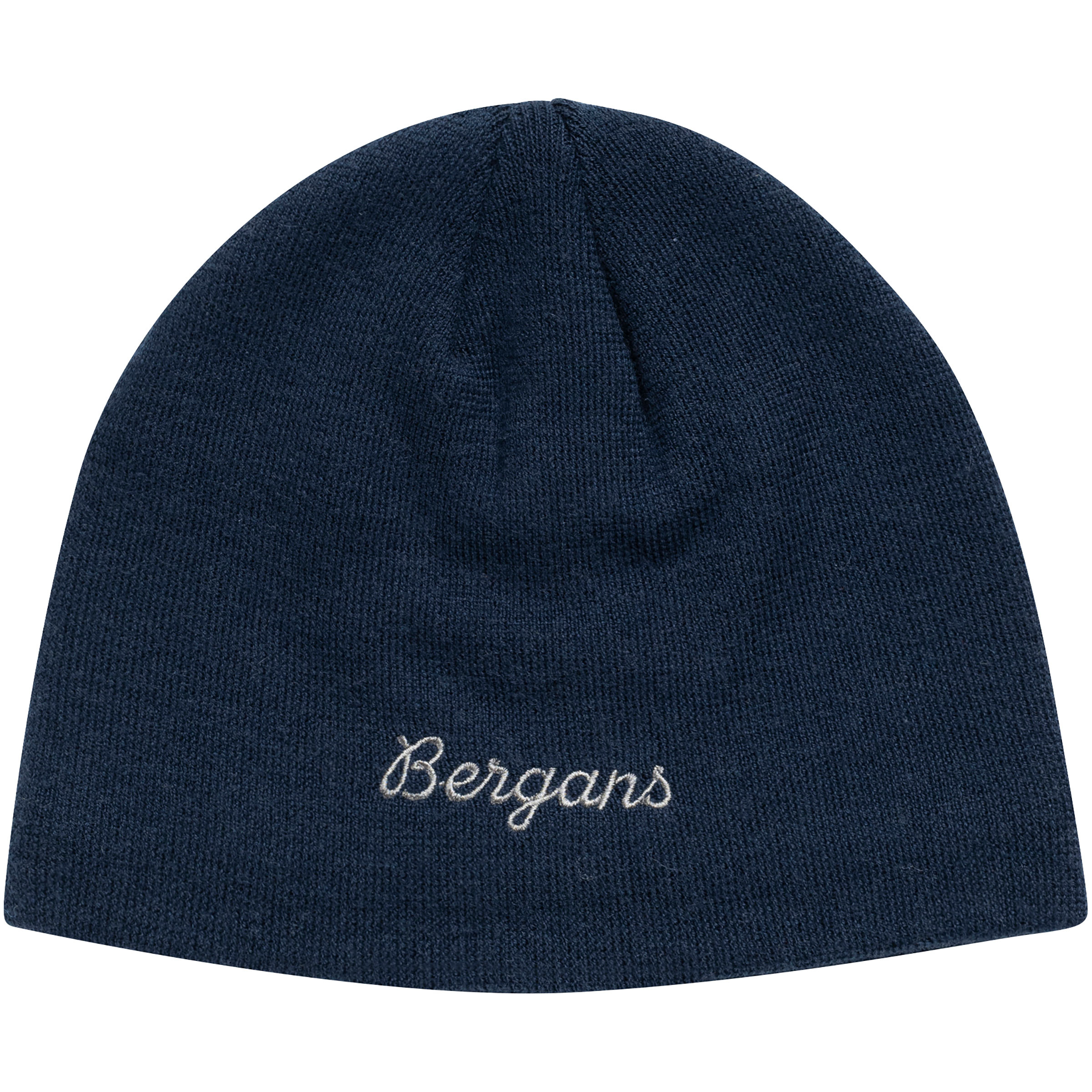 Bergans Storetind Fleece Lined Wool Kinder Mützen & Beanies blau Größe 52 Trekking Elastisch Merinowolle