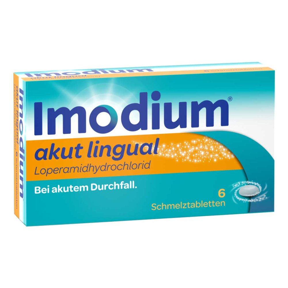 Kenvue Germany GmbH (OTC) Imodium® akut lingual – Schmelztabletten 01689848