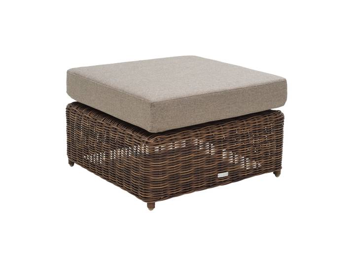 Brafab Glendon Pouf Dark Brown-soft moose