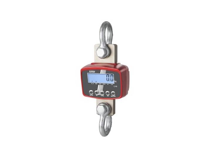 KERN HFD 6T-3 HFD robuuste kraanweegschaal met hoge resolutie tot 12 ton, meetbereik 1500/3000/6000 kg, afleesbaarheid 500/1000/2000g