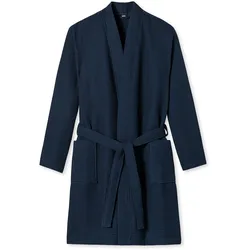 Schiesser Herren Bademantel Elegant Kimono 1er Pack