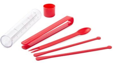 Set Cocktail  5 pezzi, accessori plastica Personalizzate o neutre