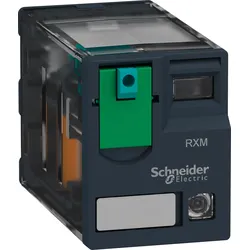 RXM2AB2BD - Miniatur Industrie-Relais, 2 Wechsler, 24 V, 12 A