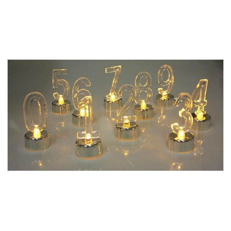 PBS Austria Geburtstagskerzen LED 0-9 (377113)