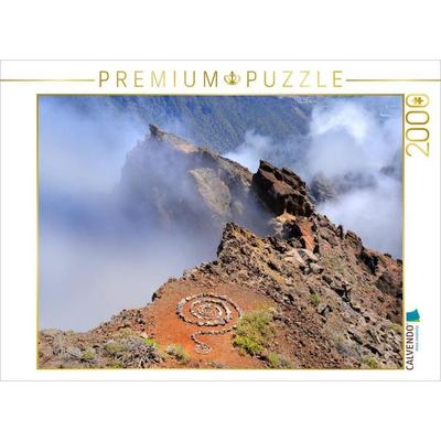 CALVENDO Puzzle Spirale auf dem Roque de los Muchachos | 2000 Teile Lege-Größe 90x67cm Foto-Puzzle für glückliche Stunden