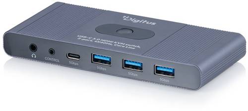 Digitus KVM-Matrix-Switch HDMI Fernbedienung, Touchscreen 3840 x 2160 Pixel
