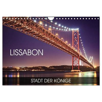 Lissabon - Stadt der Könige (Wandkalender 2026 DIN A4 quer), CALVENDO Monatskalender