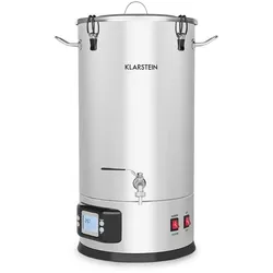 Maischfest Maischekessel 5 Teile 1500/3000W 35l LCD Edelstahl 35 Liter