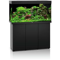 JUWEL Rio 350 LED Aquarium mit Unterschrank schwarz
