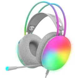 Inca IGK-X8Y Kopfhörer & Headset Kabelgebunden Kopfband Gaming Grau