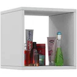 VCM Wandregal Badregal Hängeregal Wandboard Badezimmer Ablage Badmöbel Benos