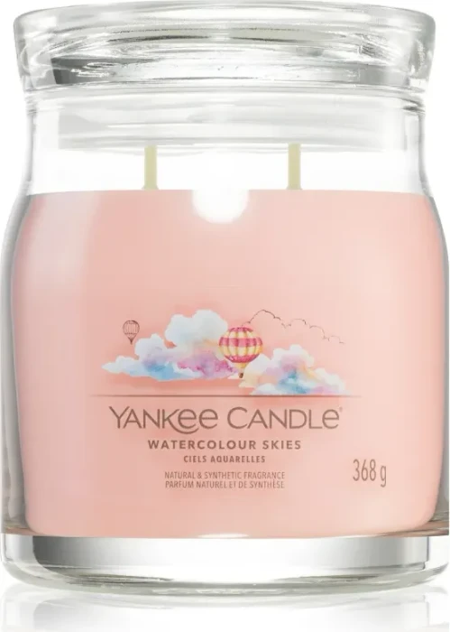 YANKEE CANDLE Signature 2-Docht Watercolour Skies 368 g