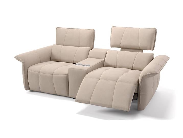 Stoff Funktionssofa ADRIA Relaxsofa Kino