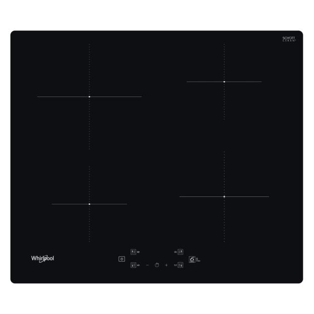 Whirlpool WS Q7360 NE Schwarz Integriert 59 cm Zonen-Induktionskochfeld 4 Zone(n) (59 cm, Induktionskochfeld) (WSQ7360NE)