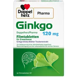 Ginkgo Doppelherzpharma 120 Mg Filmtabletten 30 St
