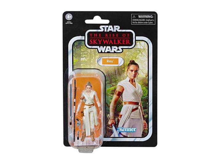 Hasbro Actionfigur Star Wars The Vintage Collection The Rise of Skywalker Rey 3/4-Inch Ac