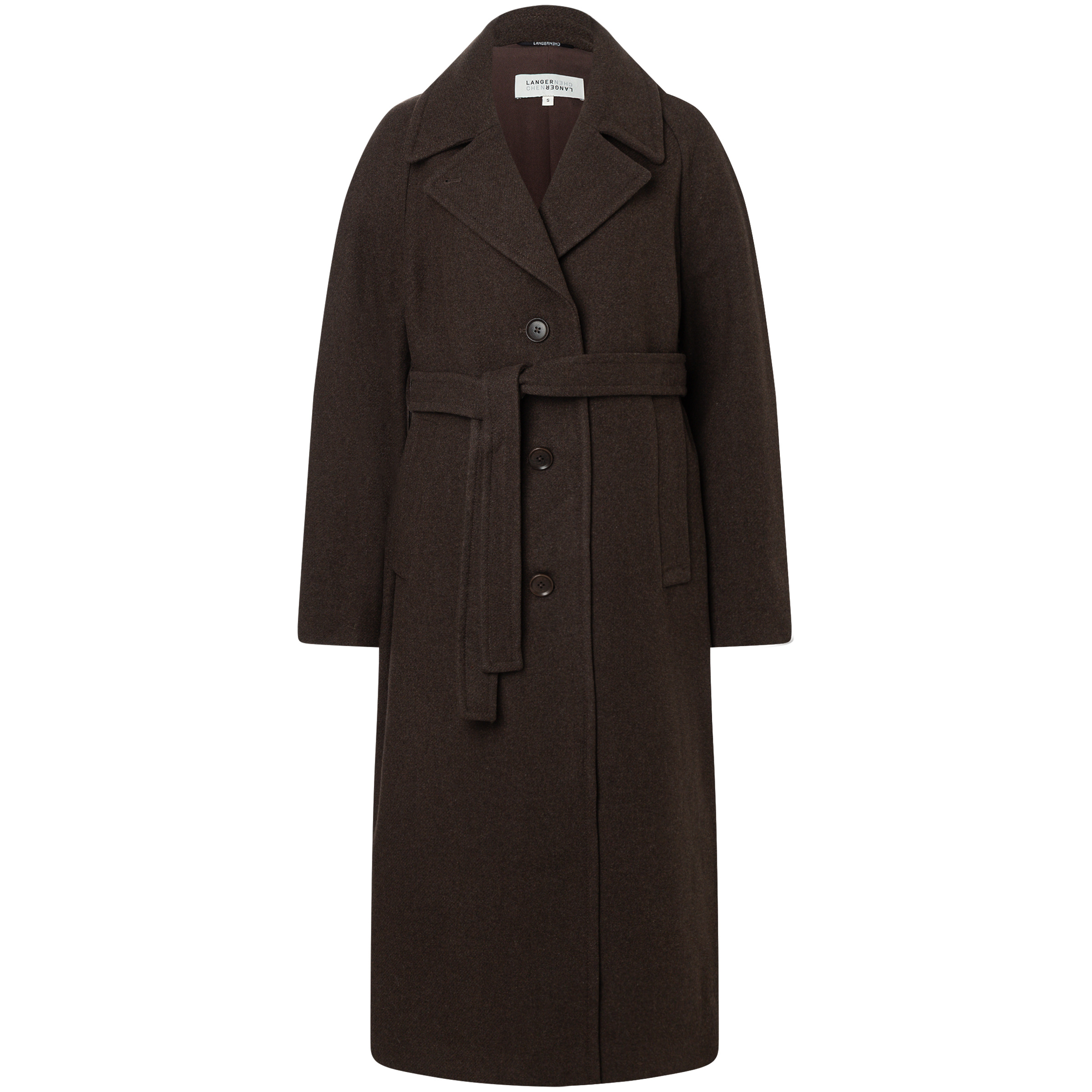 LangerChen Mantel Damen Parkas & Mäntel schwarz Größe XS Lifestyle Hautfreundlich