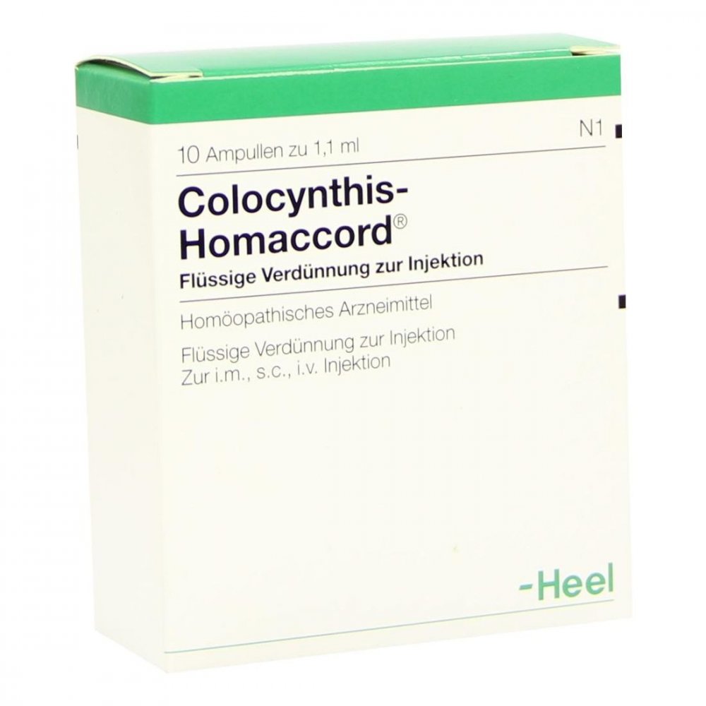 Biologische Heilmittel Heel GmbH Colocynthis Homaccord Ampullen 00228513