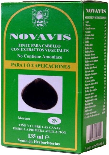 Novavis Farbstoff mit Pflanzenextrakten 135 ml 2N Moreno