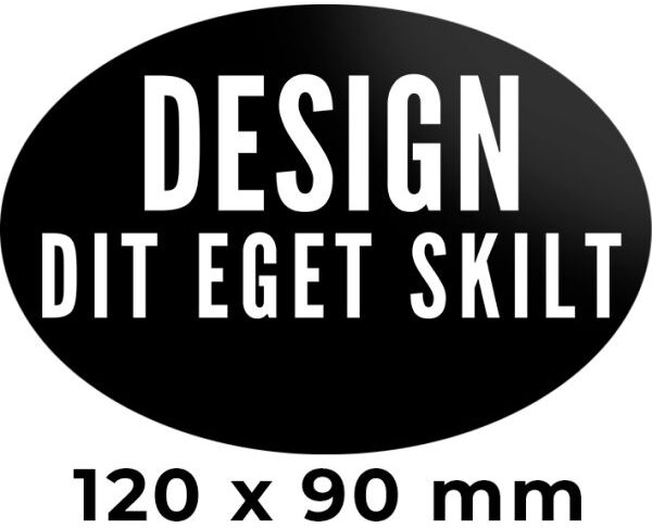 Peleman Skilt   Oval   12 X 9 Cm
