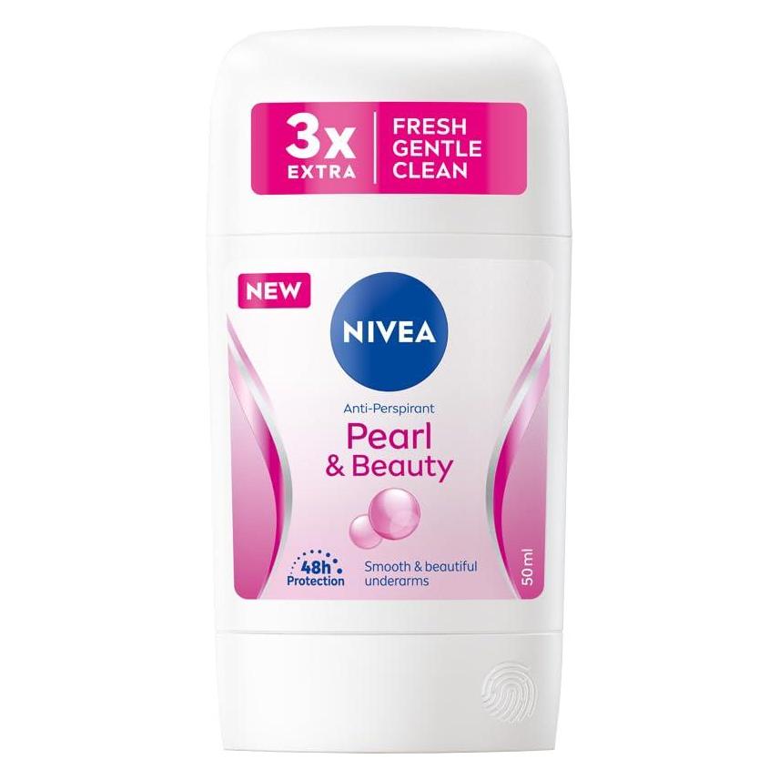 Nivea Pearl & Beauty Antiperspirant Stick 50ml (Stick) (5900017092454)