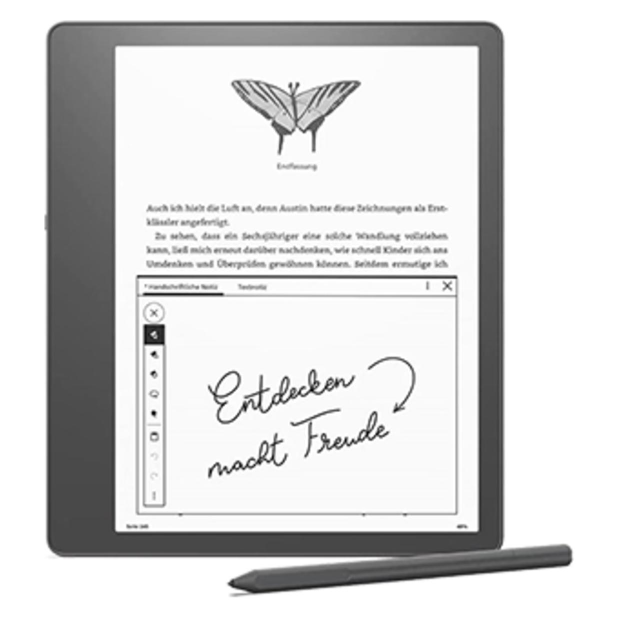 Amazon Kindle Scribe 10,2 inkl. Premium Eingabestift (10.20", 16 GB, ohne Werbung) (CF95290)