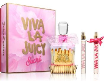 Juicy Couture Viva La Juicy Sucré coffret para mulheres . Viva La Juicy Sucré