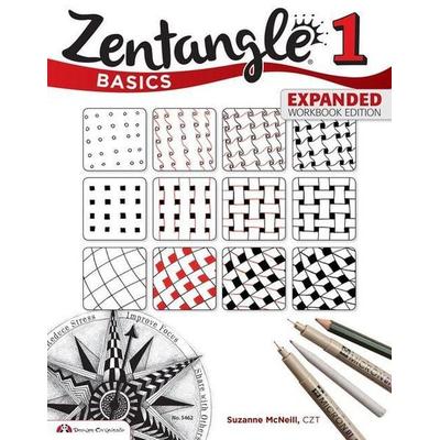 Zentangle Basics, Expanded Workbook Edition, Taschenbuch von Suzanne McNeill, Pan macmillan Ltd., 978-1-57421-904-3